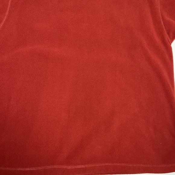 Vintage 90s Oxide Sportswear Men Red Fleece 1/4 Zip Sweatshirt Size XL Mock Neck - Picture 8 of 8